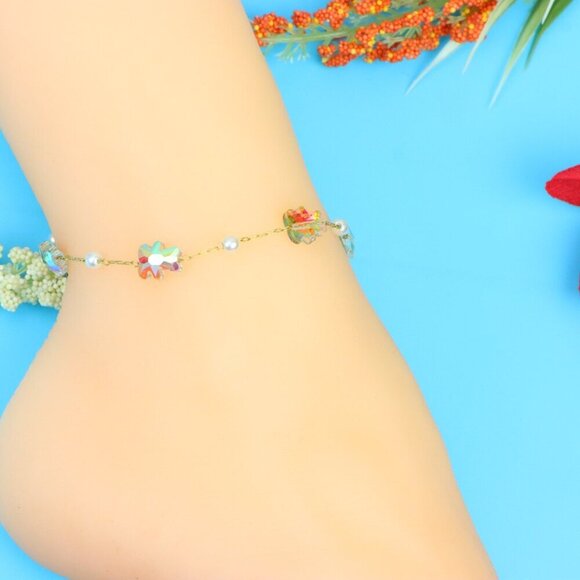 Elegant Handmade Anklet – Perfect for Women & Girls | Ideal Gift Option, DYC1520 - Picture 5 of 10